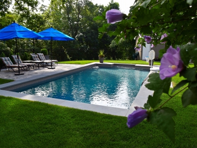 Vinyl Pool Renovation and Landscaping