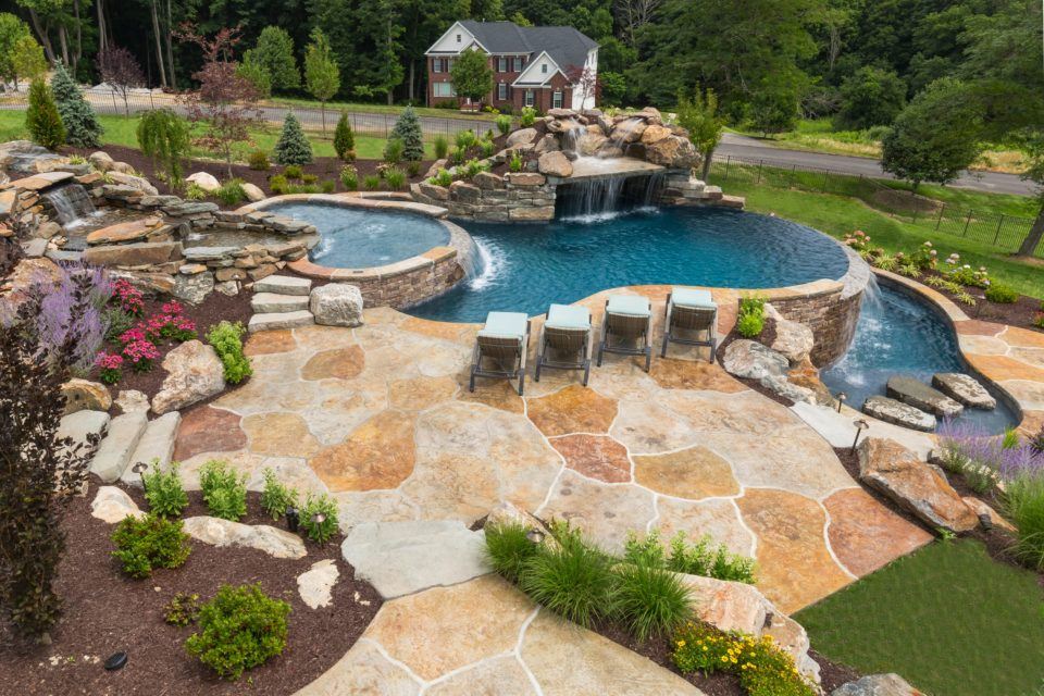 neave pool installation completed project