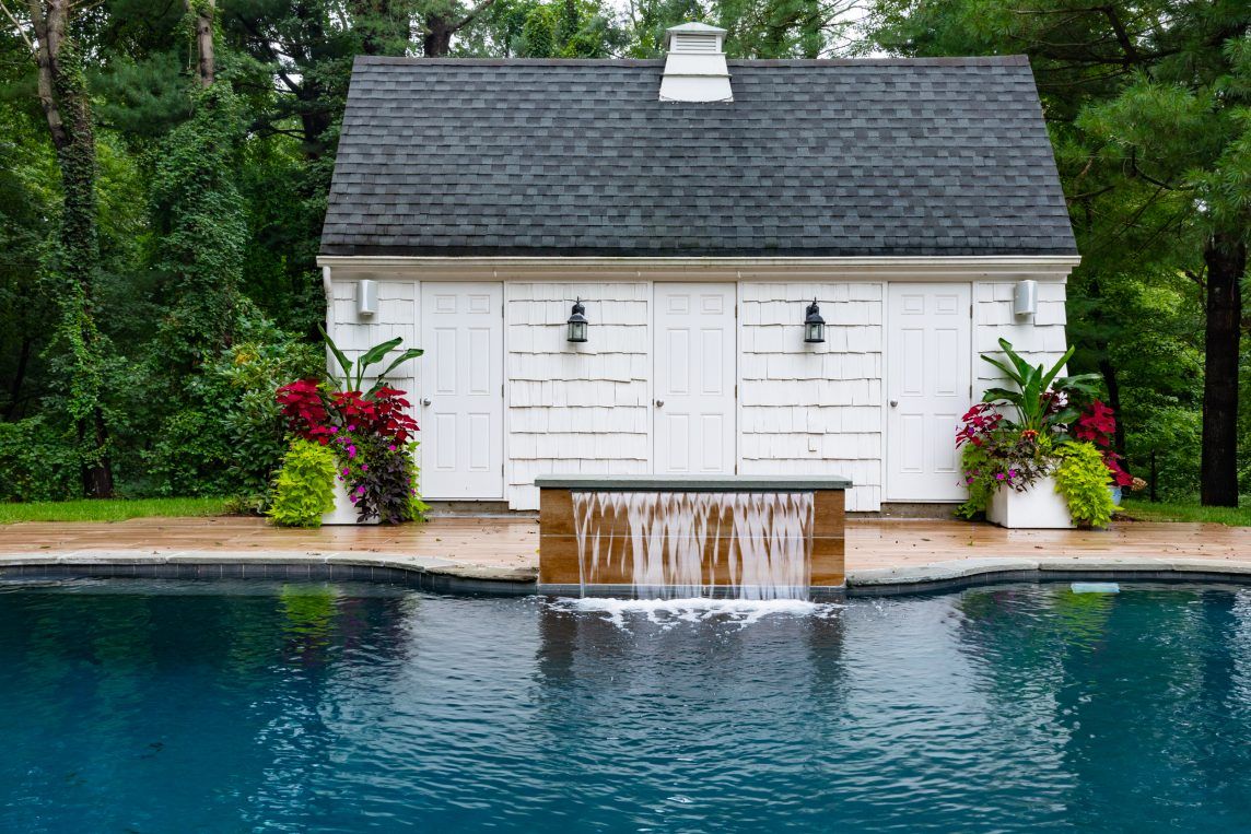 Pool Renovation with Water Features 5
