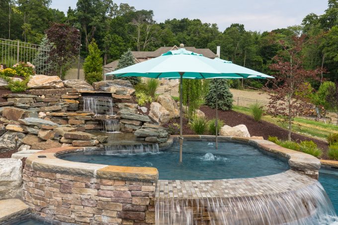 Pool Waterfall