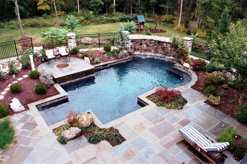 pool company in Rockland sample swimming pool project
