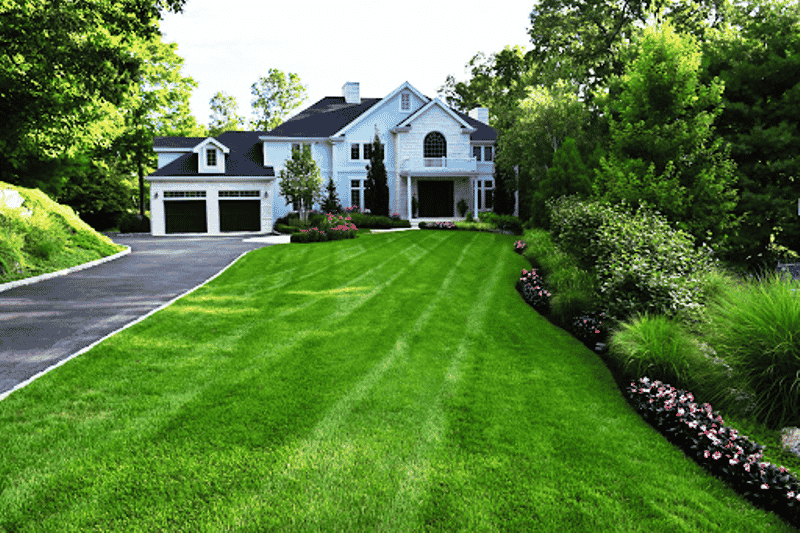 A landscape project of Land of Elite pool company in Dutchess County