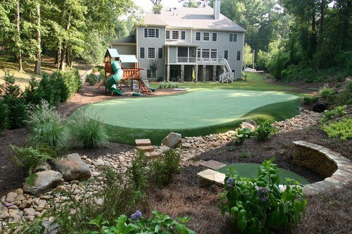 Neave Group's recent projects with a putting green or basketball court in White Plains, Westchester County