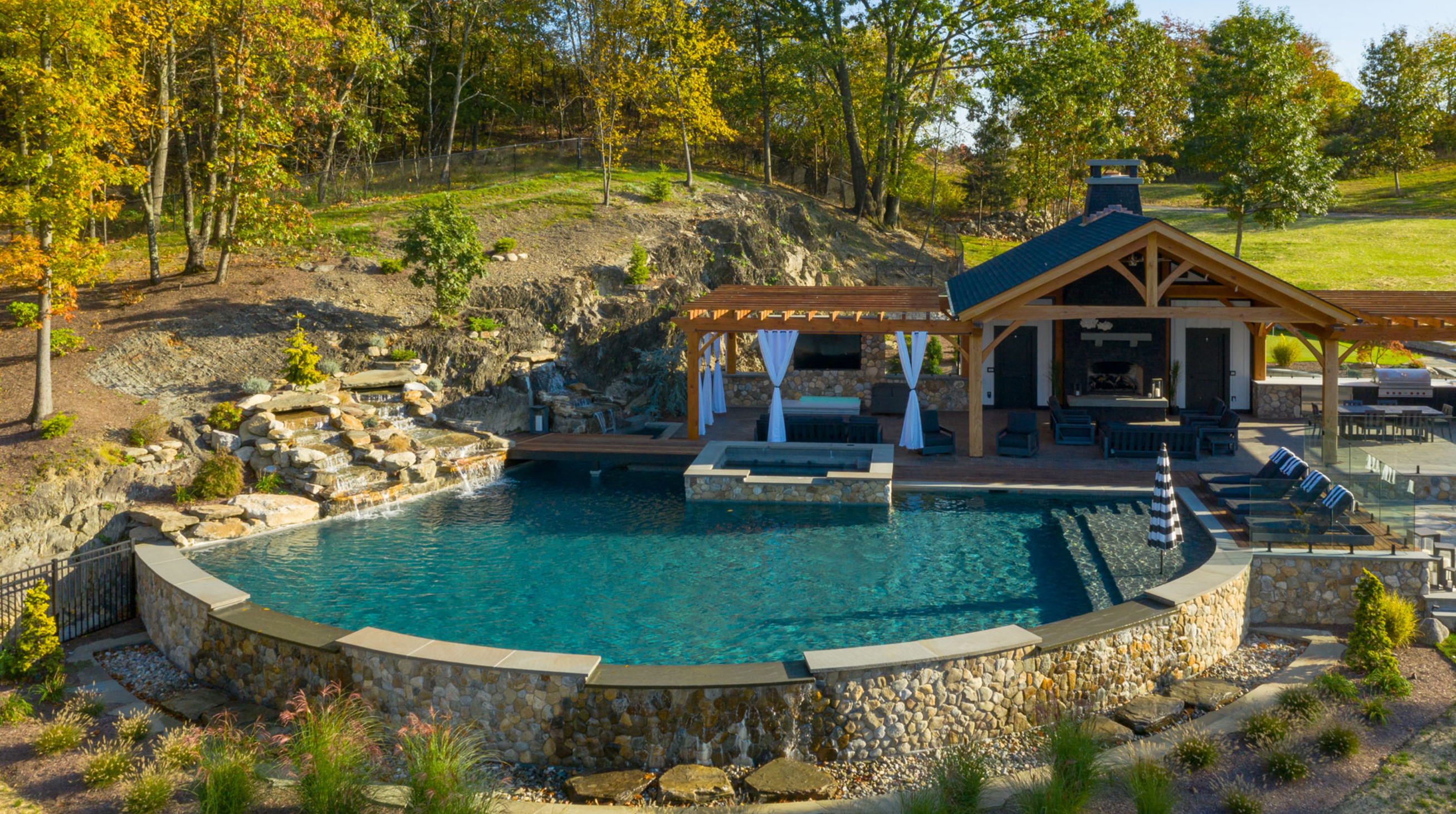 Pool enlargement and structural repair